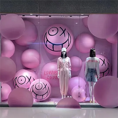Spring Themed Window Displays