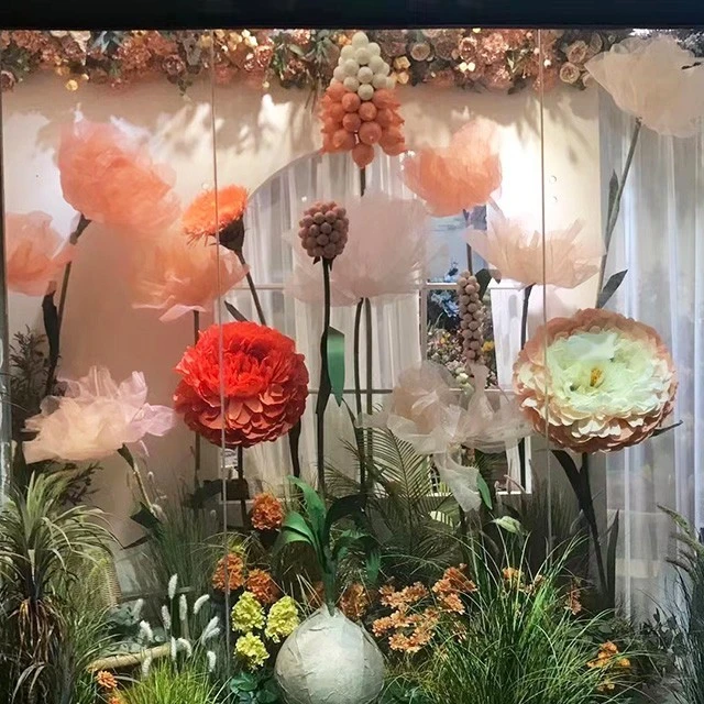 Spring Flower Shop Window Displays factory